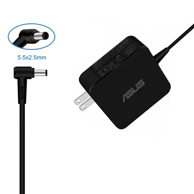 

Xinco Laptop power adapter 5.5x2.5mm 19V 1.75A 33W AC Power Charger For Asus F751N NoteBook Charger Supply