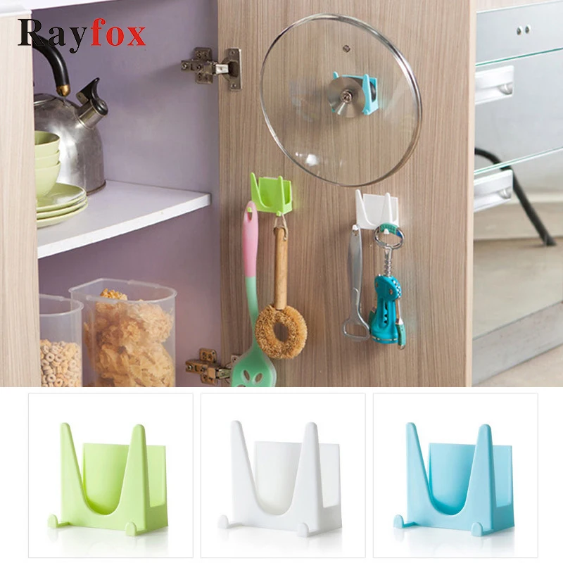 Кухонные аксессуары кронштейн для присоски крышка кастрюли полка инструмент