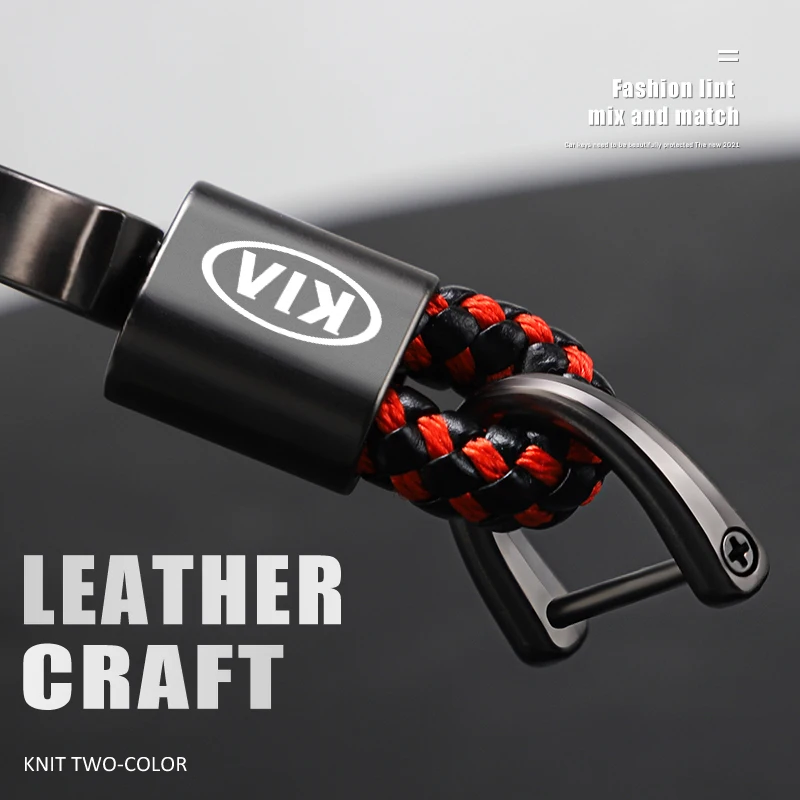 Брелок для ключей из цинкового сплава Аксессуары стайлинга автомобиля KIA Ceed Sportage