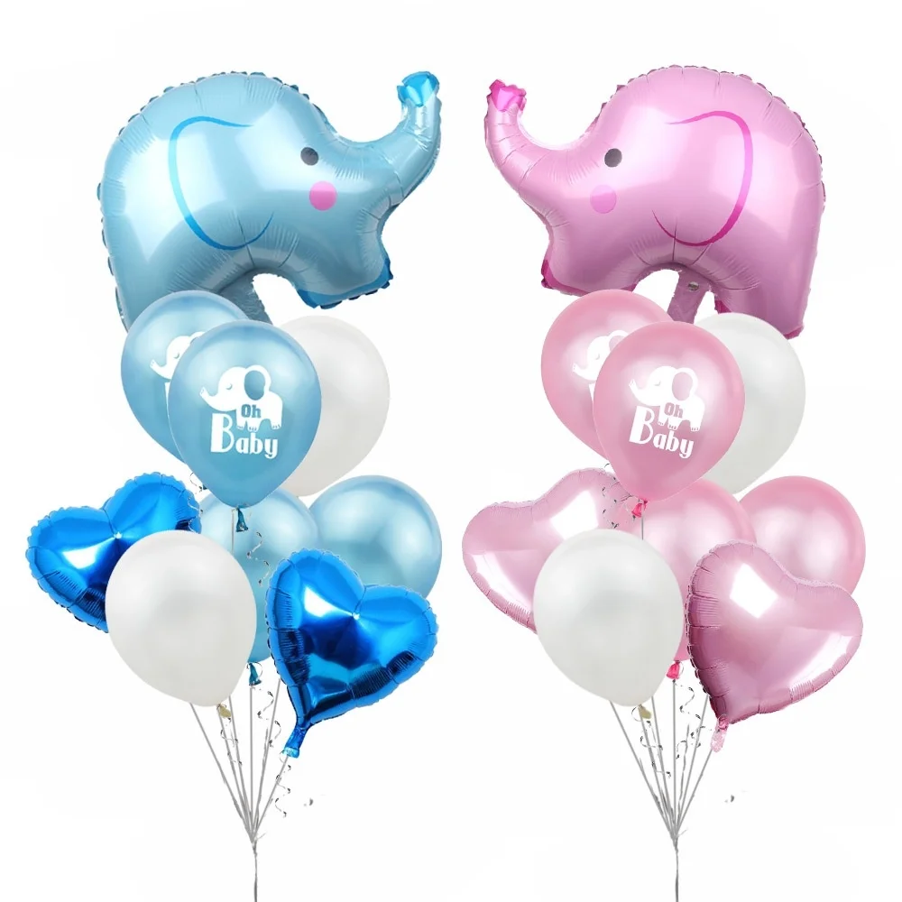 Мультяшный слон животные воздушный шар на день рождения драгоценное украшение в