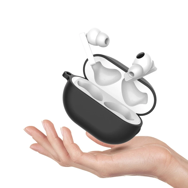 Силиконовый чехол для Huawei Freebuds Pro защитный с защитой от потери беспроводных