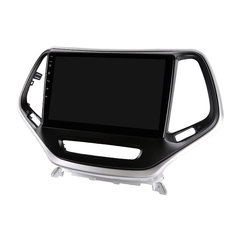 Wanqi 9.1 9 inch 2+32G 4G/WIFI Full Touch Screen Car GPS Radio Music DVD for Jeep Cherokee 2014 2015 2016 2017 Support RDS BT | Автомобили