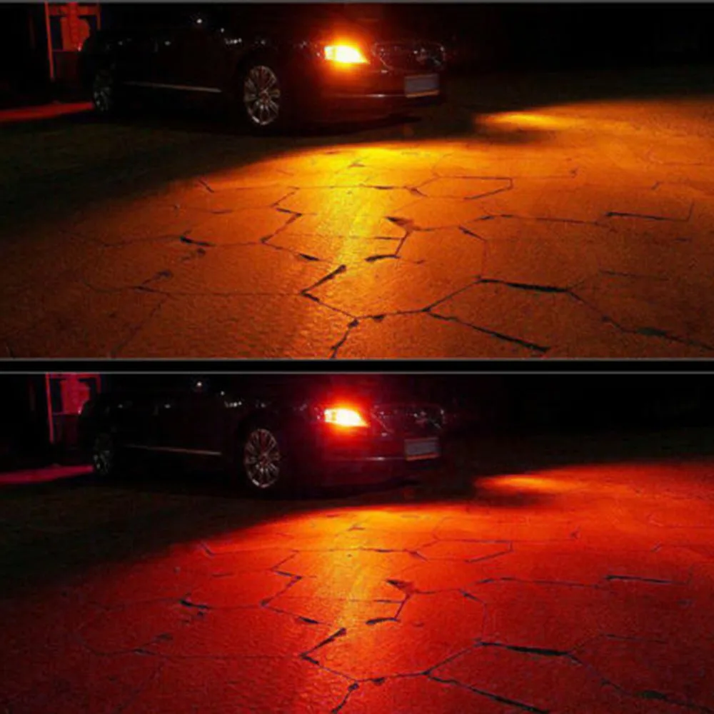 

144 SMD 7440 LED Lights 260K Bulb Canbus Error Free For Turn Signal Lamp