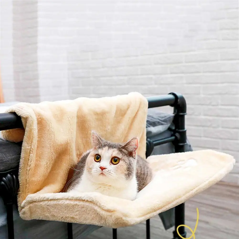 Portable Cat Seat Window Mount Pet Hammock Comfortable Bed Mat Removable Cute Hanging Beds Set | Дом и сад