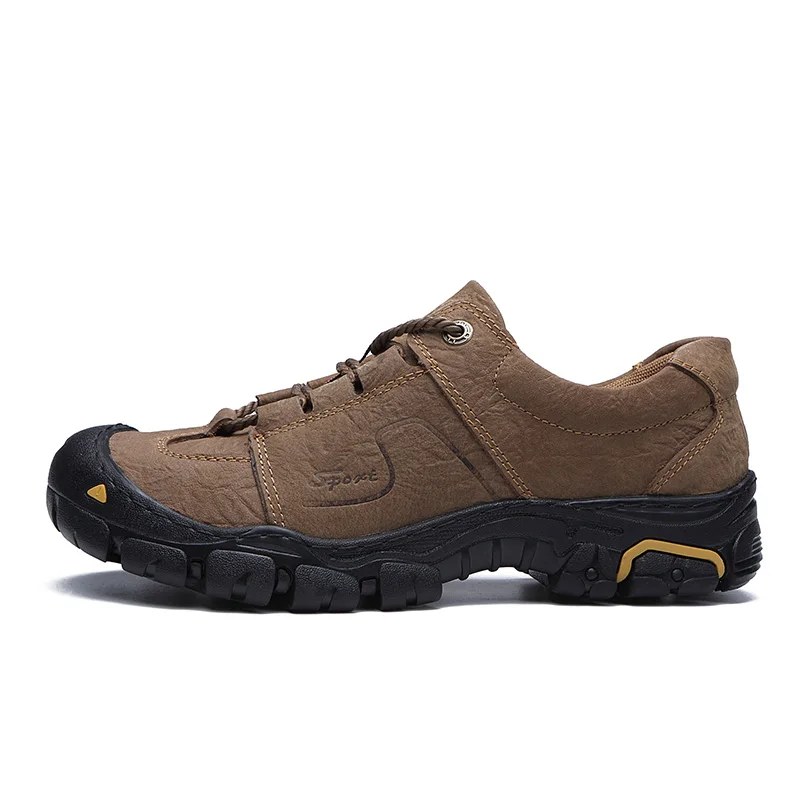 Men Hiking Shoes Non-slip Wear-resistant Climbing Winter Outdoor Walking Travel Comfortable Anti Slippery Flats | Обувь