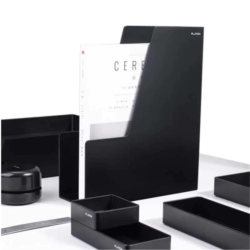 Xiaomi NUSIGN File storage box access convenient desktop file filing rack for school office worker | Электроника