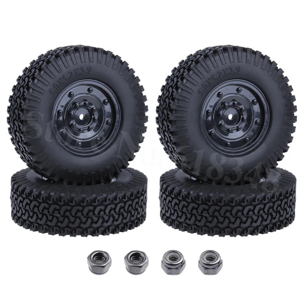 4 шт. 1 9 &quotшины и диски для шин диаметр пены: 96 мм ширина: 28 1/10 RC Rock Crawler Axial SCX10 RC4WD D90