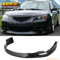 fit for 04 06 05 mazda 3 s type urethane front bumper lip spoiler pu body kit 2004 2005 global free shipping worldwide