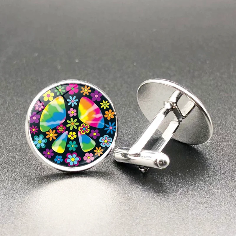 

2019. Pink Unicorn Crystal Coarse Fashion Cufflinks