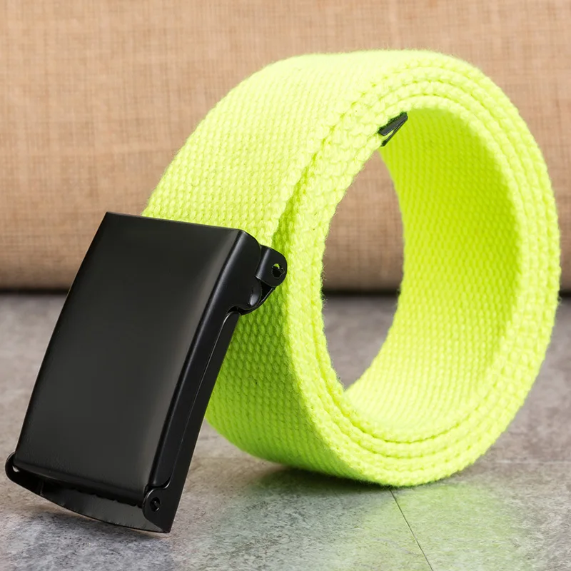 

Ремень женский TJ-TianJun, Холщовый, с автоматической пряжкой