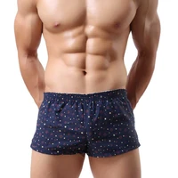 mens arrow shorts underwear boxers sexy pants cotton panties male brand man underpants plaid