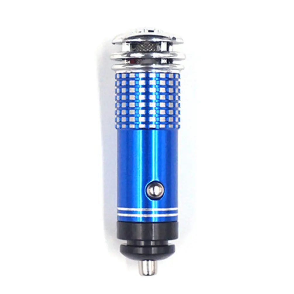

Oxygen Bar Car Air Purifier Anion Generator Car Smoke And Odor Removal Formaldehyde With Blue Light Decorations