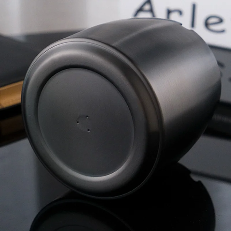 Стильная современная пепельница из нержавеющей стали ветрозащитная легкая