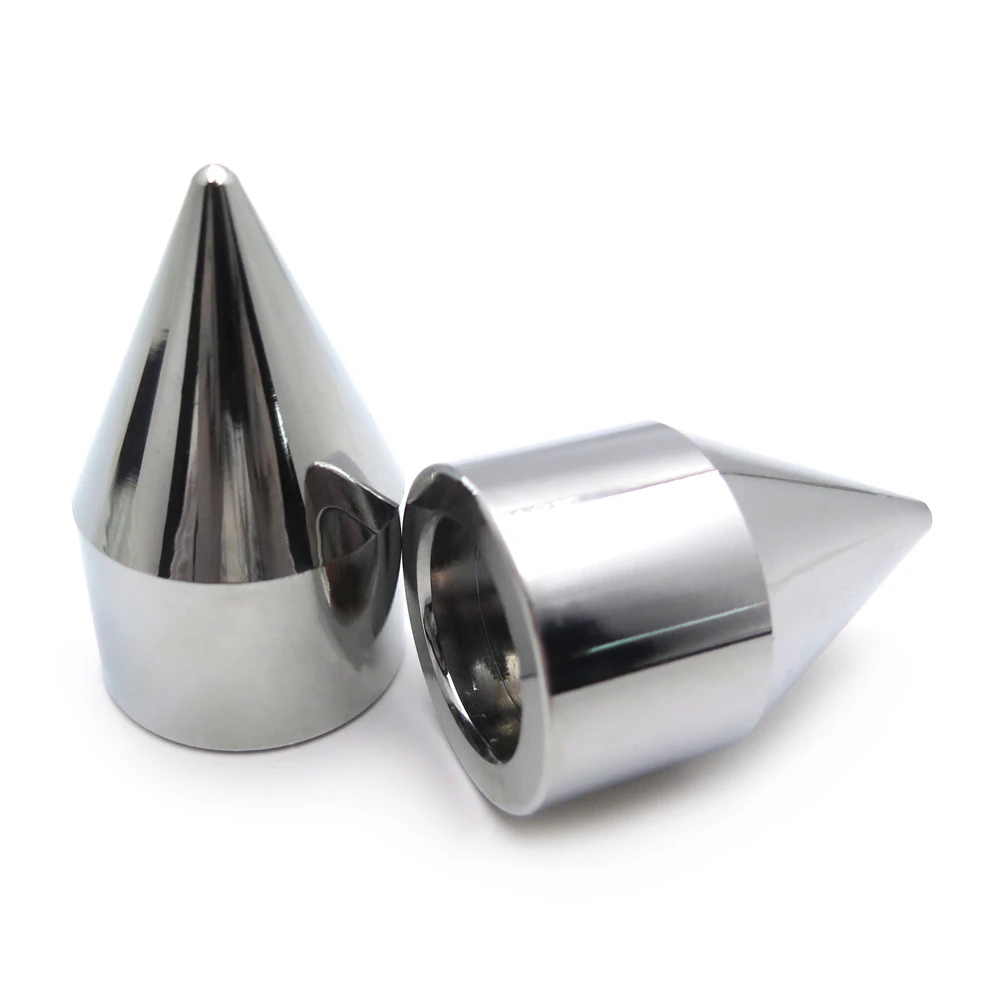 Cone Left Right Handle Bar Ends for Suzuki GSXR1000 01-05 /GSXR750 96-06 Chrome Aftermarket Free Shipping Motorcycle Parts |