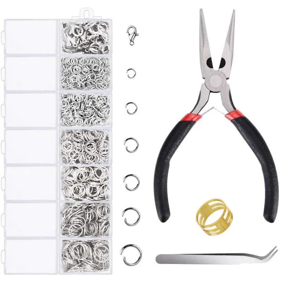 Застежка-карабин для браслета сережек и крючков 4-10 мм 1500 шт. | Украшения