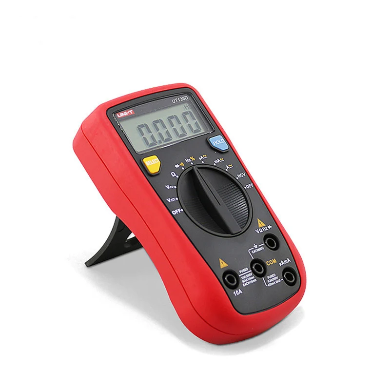 UNI-T мультиметр UT136A UT136B UT136C UT136D ЖК-цифровой мультиметры AC/DC Ток Сопротивление