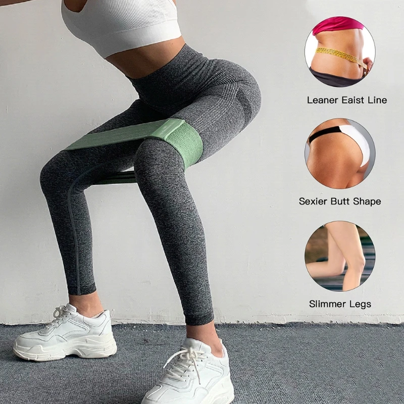 

2pcs/set Resistance Bands for Women Butt and Legs Exercise Booty Bands Non-Slip