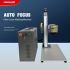 Лазерная гравировальная машина с автофокусом, 50 Вт, лазерная маркировочная машина Raycus JPT, лазерный принтер для металла, дерева, пластика