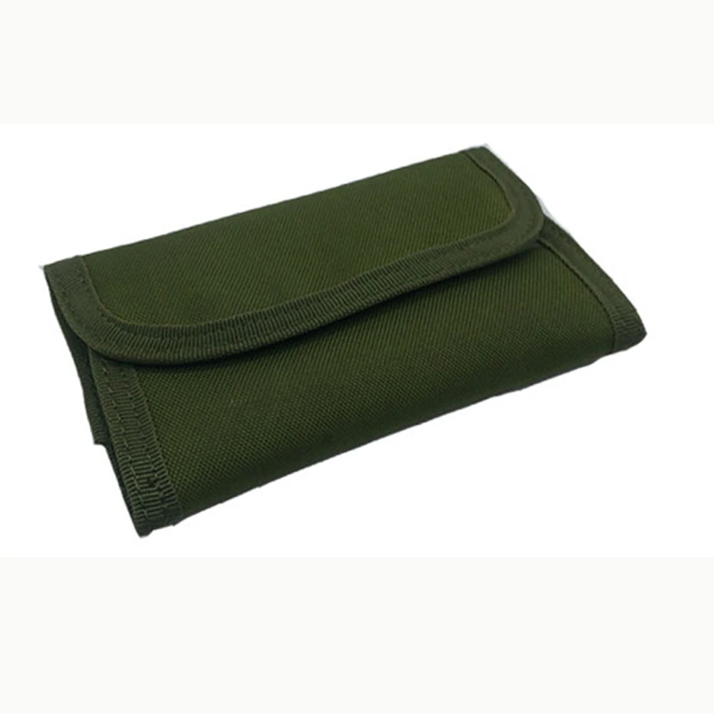Green Модный мужской тонкий кошелек, нейлоновый мужской деловой держатель для кредитных карт, кошелек для монет, охотничьи кошельки, клатч, удобный пакет, маленькие кошельки - Цвет: Green