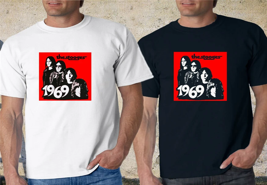 Ставленников Винтаж логотип мужские черные и белые футболки с коротким рукавом