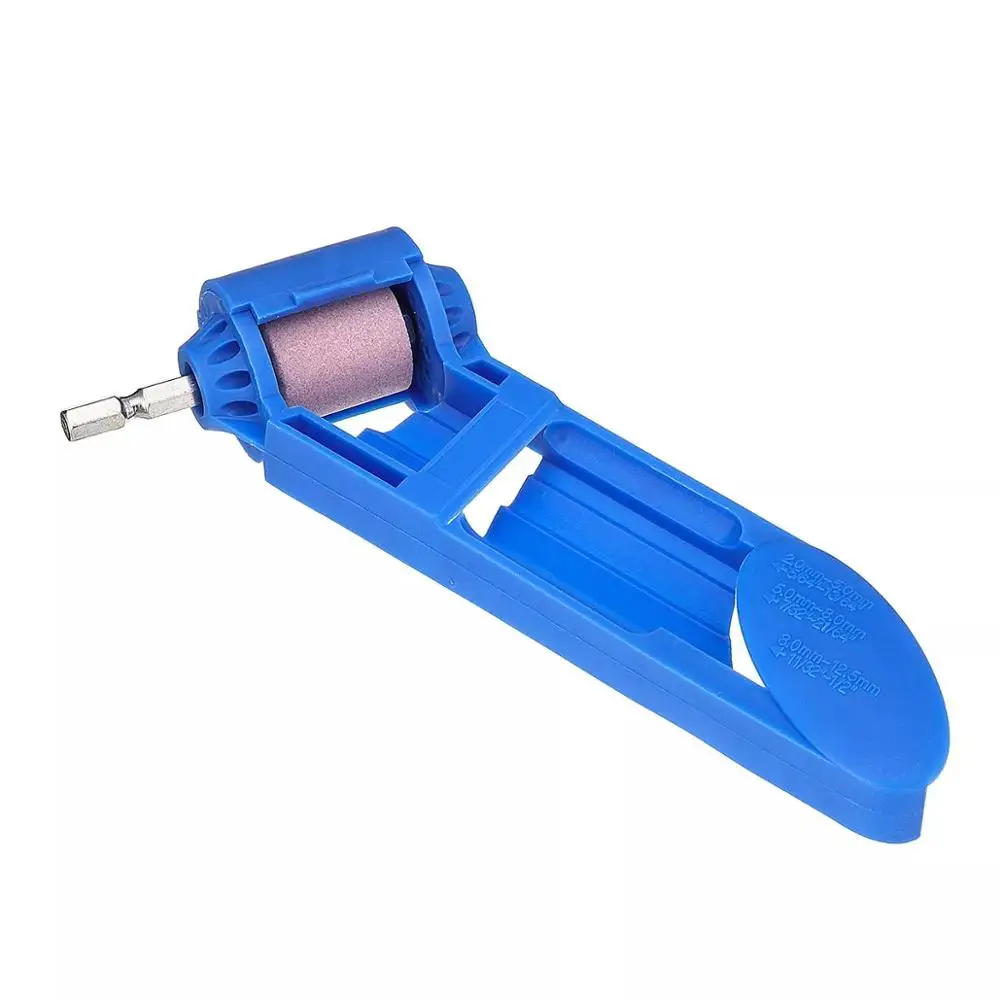 Upgrade Portable Drill Bit Sharpener Corundum Grinding Wheel Powered Tool for Drills Polishing Abrasive Tools Accessory | Инструменты