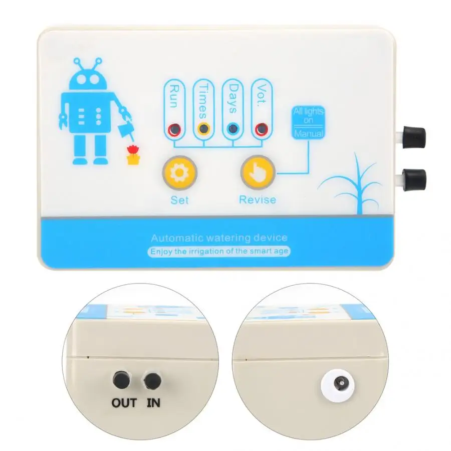 Автоматический полив умный таймер для полива сада магнитный клапан самополив