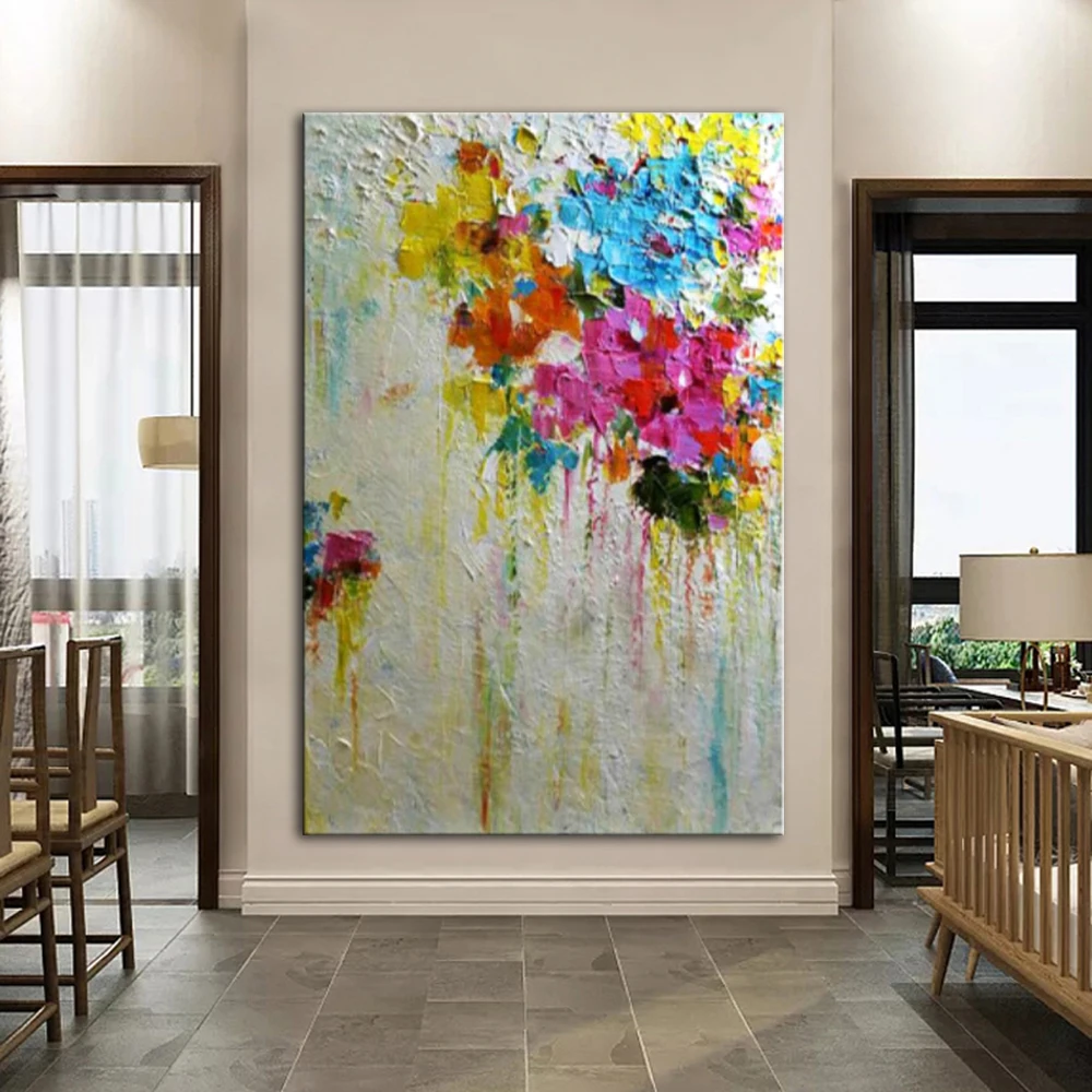 Картины Arthyx расписанные вручную раньше на холсте современные настенные картины