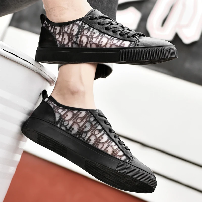 

forsneakers man deck shoes men men's hot board sale mens fashion sneaker sport sports Casual black leather Men casual mesh