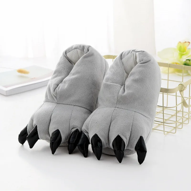

Winter Plush Slippers Warm Women Shoes Animal Cartoon Indoor Slippers Lovely Fluffy Slides Thicker Cotton Slippers Comfy Home Sh