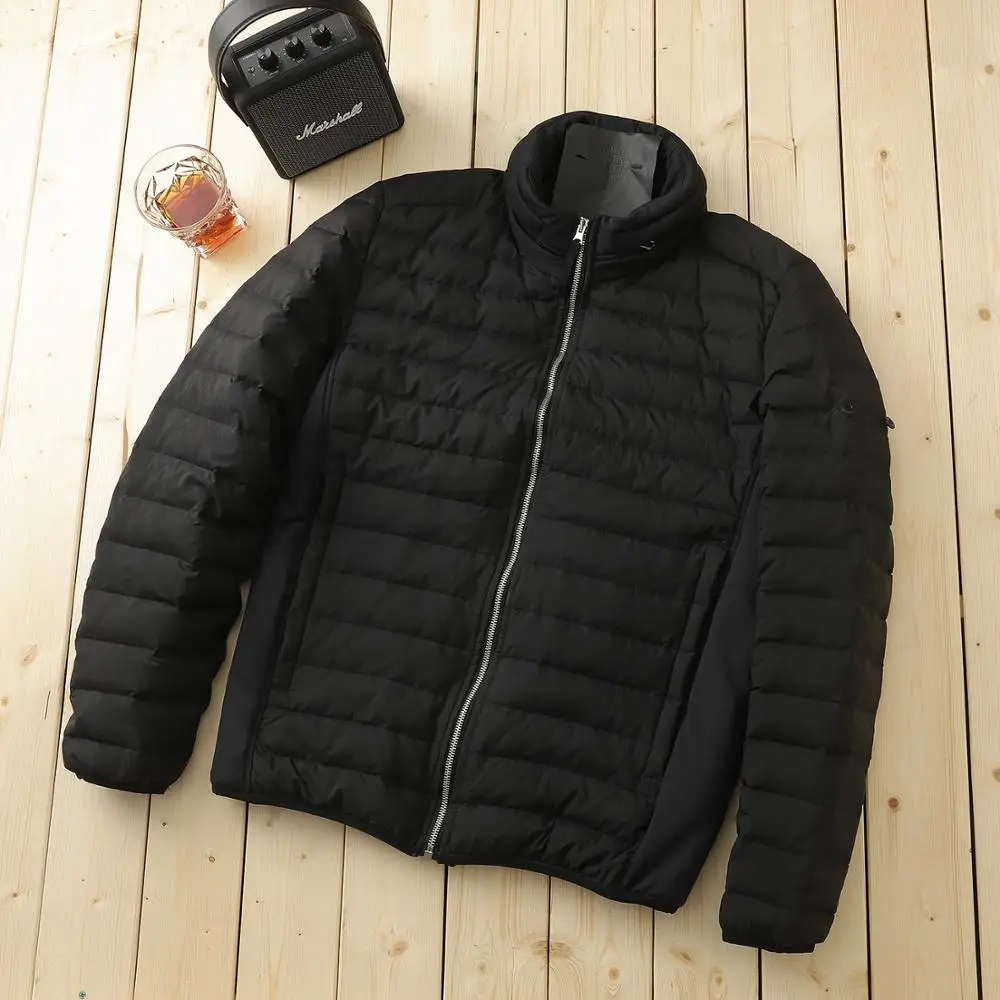 CPtopstoney 20FW heated Winter lightweight  down jacket casual trendy jacket black puffer jacket mens teddy coat