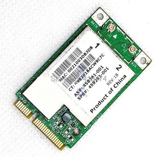 SSEA  BroadCom BCM4312 BCM94312MCG MINI PCI-E WIFI    HP dv4 dv5 dv7 CQ45 CQ40 6730b 2530 SPS 459263-001