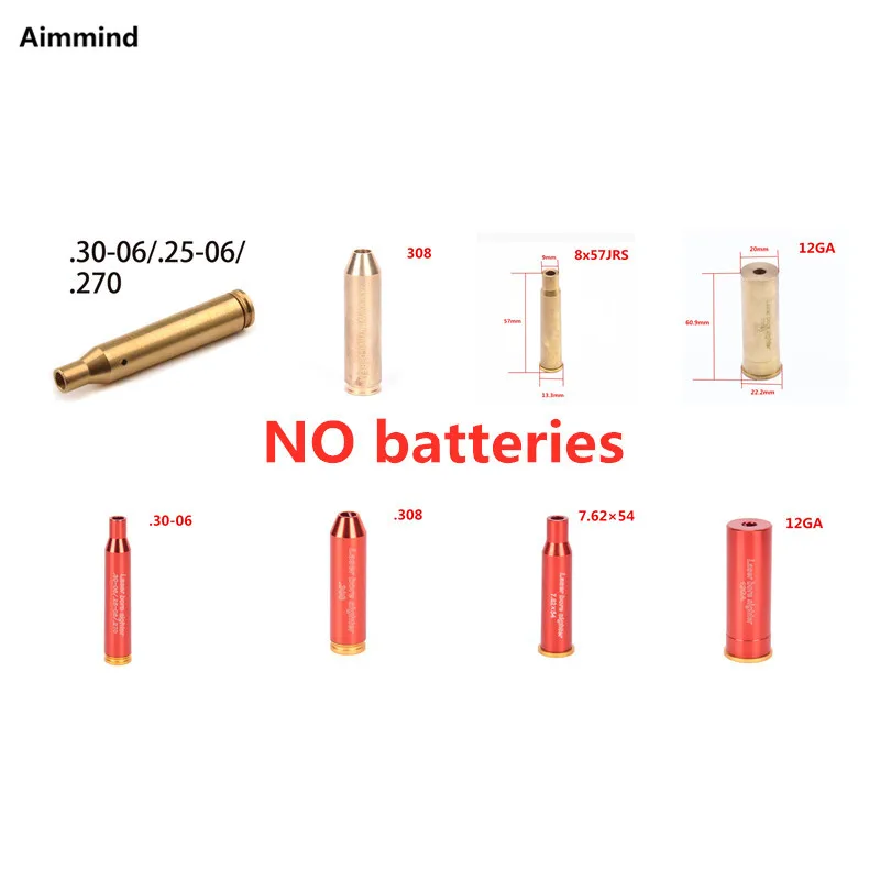 

Лазерный коллиматор 12GA 3006, 7,62 × 54, 10 шт.