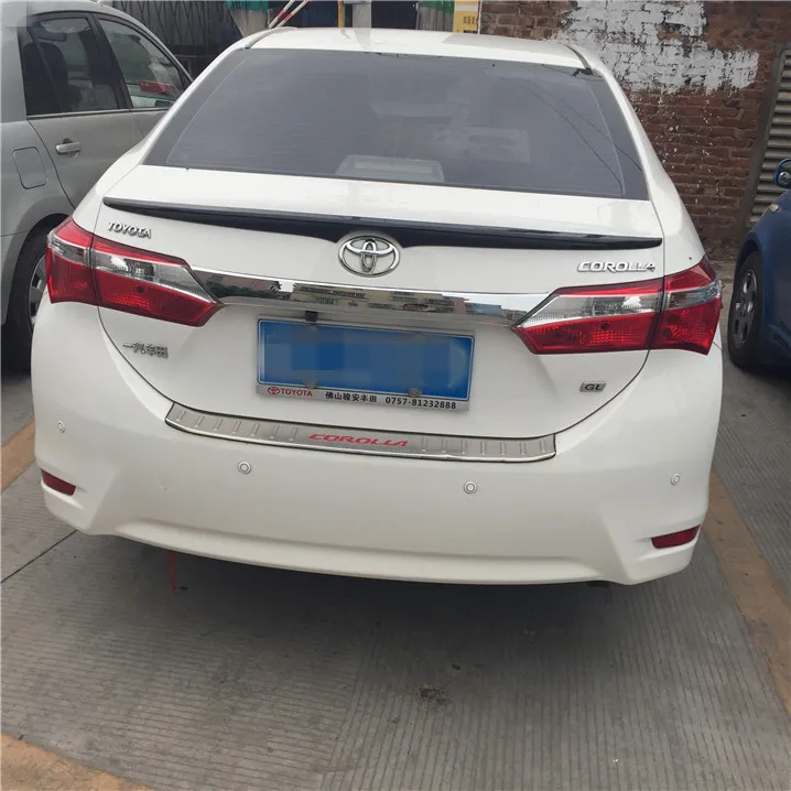 Спойлер для Corolla заднее крыло автомобиля из АБС-материала грунтовка цветной