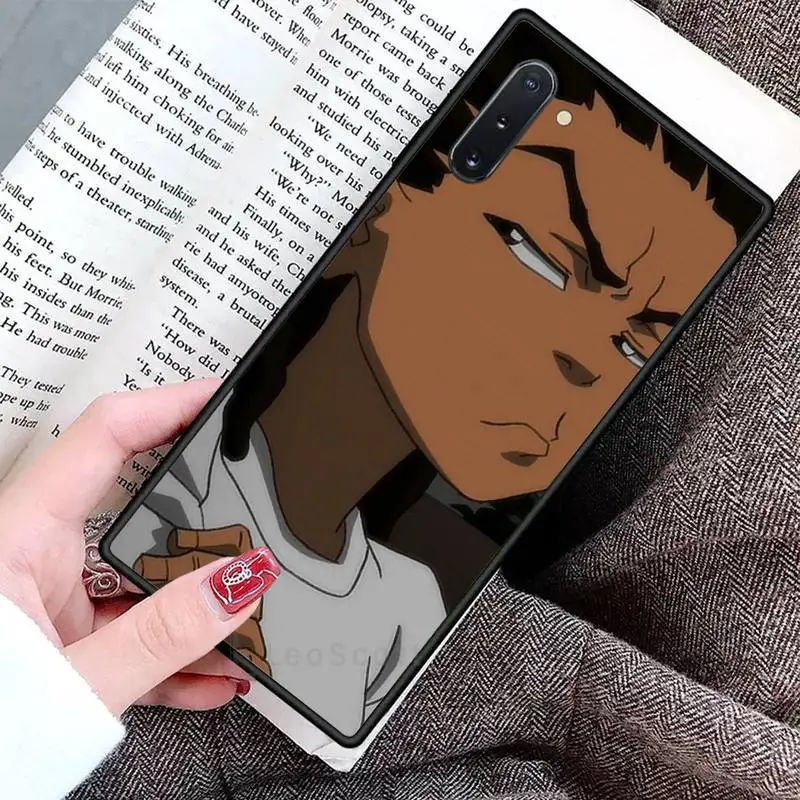 

Cartoon The Boondocks Phone Case For Samsung Galaxy S8 S9 S10 Plus S10E Note 3 4 5 6 7 8 9 10 Pro Lite cover