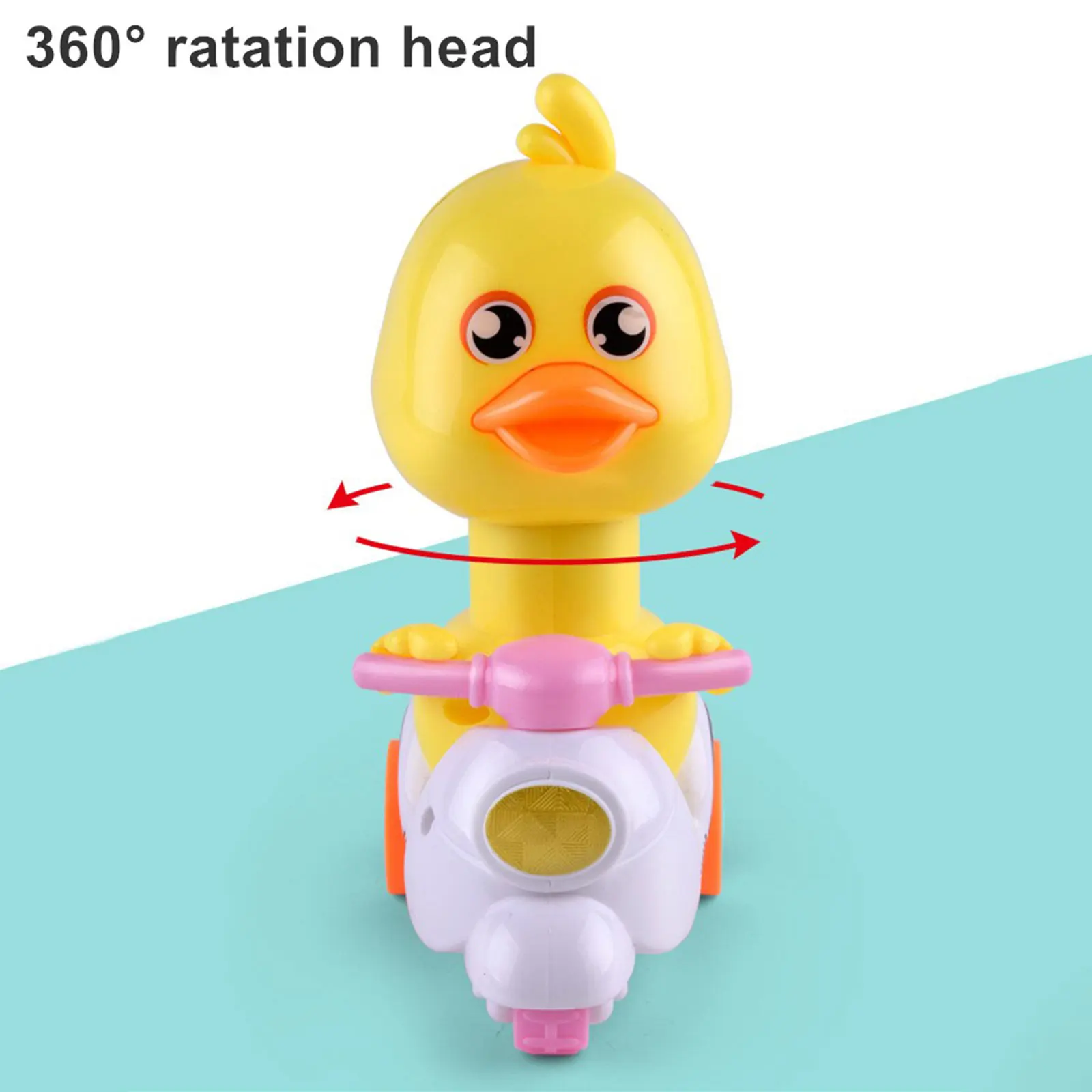 

Press Pull Back Car Cute Little Yellow Duck Inertia Control Vehicle Model Children Educational Toy