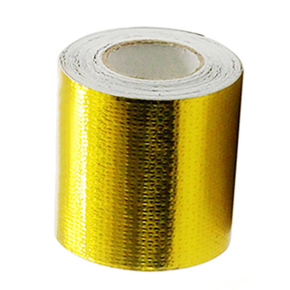 5 м Алюминиевая фольга обернутая Барьерная лента тепловой щит рулон Стайлинг