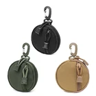 Тактическая Повседневная сумка, мини-кошелек для ключей, мужские кошельки для монет, военная армейская сумка для монет с крючком, поясная сумка для охоты