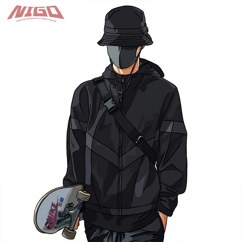 

Светоотражающая куртка для мужчин и женщин NIGO F ESS 3M # nigo11063