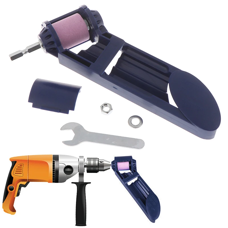 1 Set Drill Bit Sharpener Corundum Grinding Wheel for Grinder Polishing Kit | Инструменты