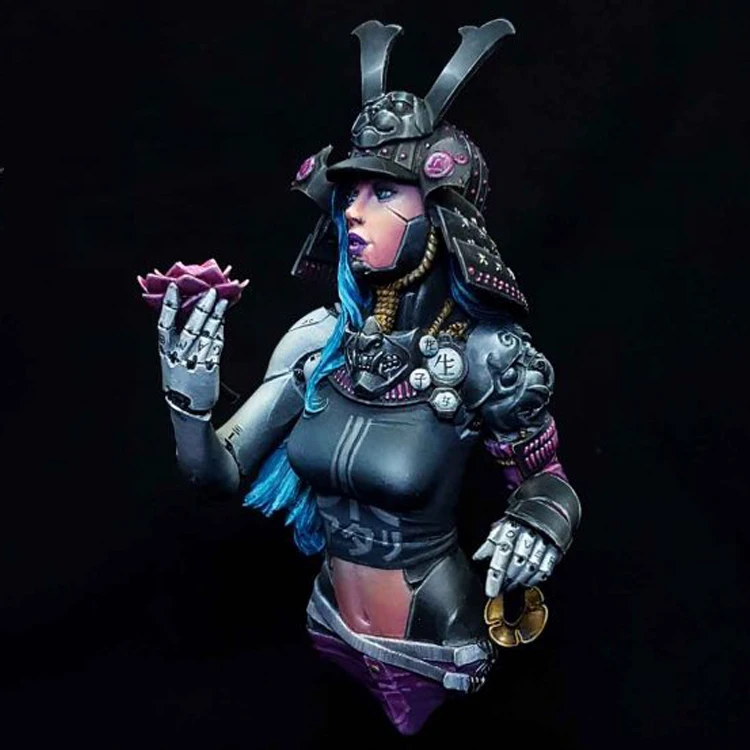 

1/10 Ko-Hana. Смоляная модель бюст GK, несобранный и Неокрашенный комплект