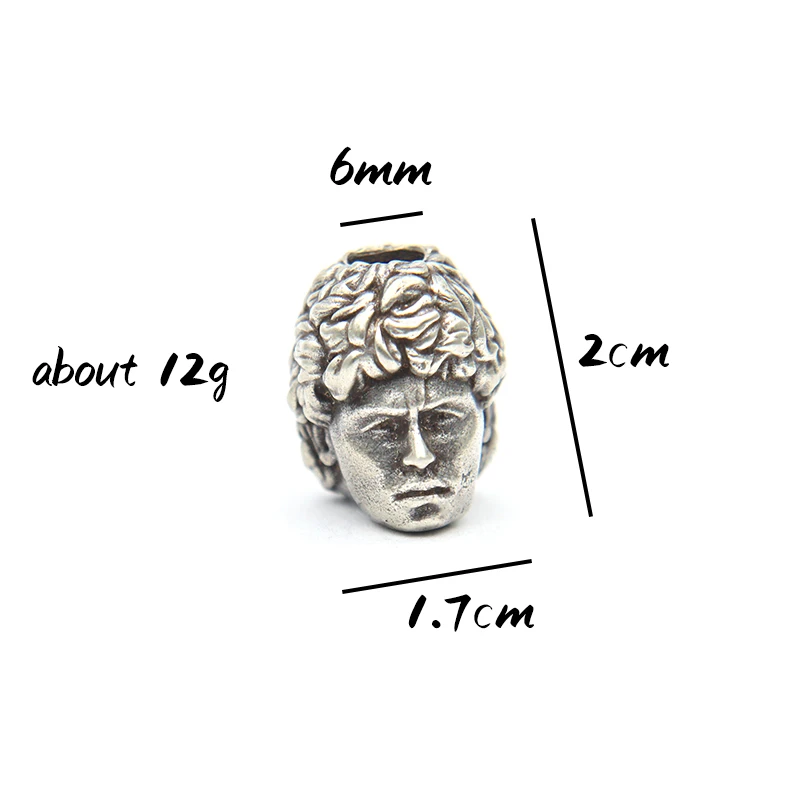 Аргентина Футбол принц суперзвезда голова резной нож кулон ювелирные изделия