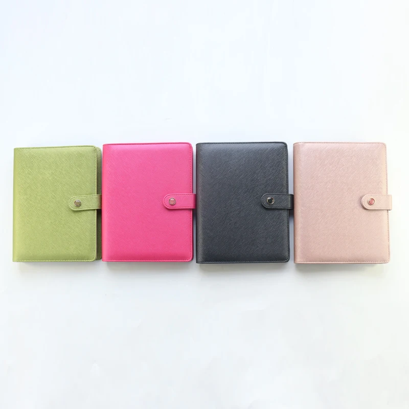 Domikee macaron Офисная и школьная кожа в твердом переплете 6 дюймов планер органайзер