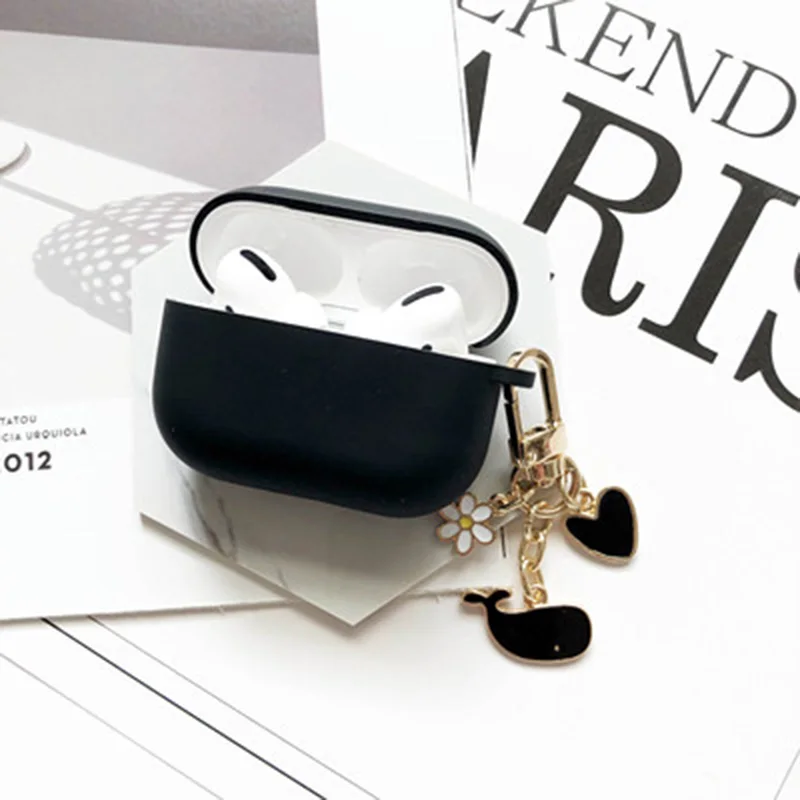 Симпатичный силиконовый чехол для наушников Bluetooth Apple AirPods Pro защитный