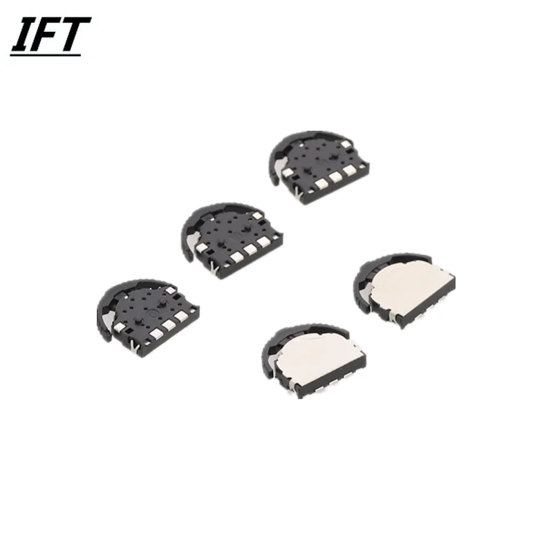 

10 шт., 3-контактный 5-позиционный Мгновенный Кнопочный светильник SMD SMT