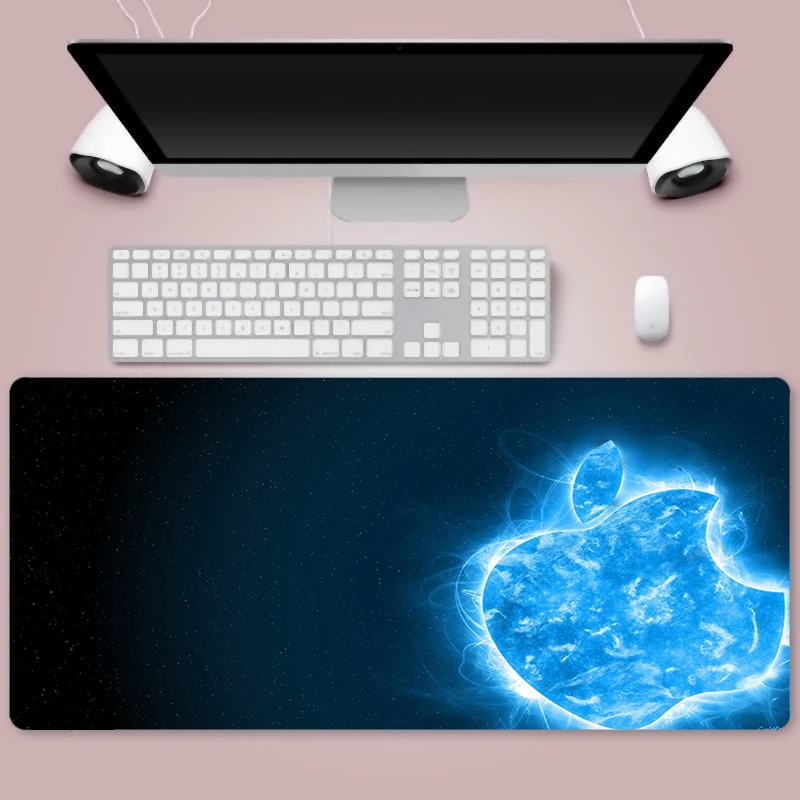 

Apple Logo Mouse Pad Super Gaming Mouse Pads Computer Keyboard Mouse Mats Animation Game Computer Mousepad Rubber Mats