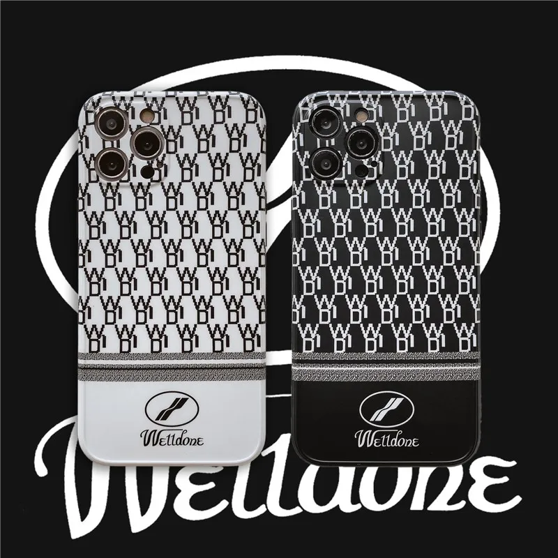 

Letter Street Fashionsoft Case For Iphone 11 12 Pro Max Mini 7 8 Plus Xr X Xs Se Luxury Silicone Phone Cover Classic Fundas Capa