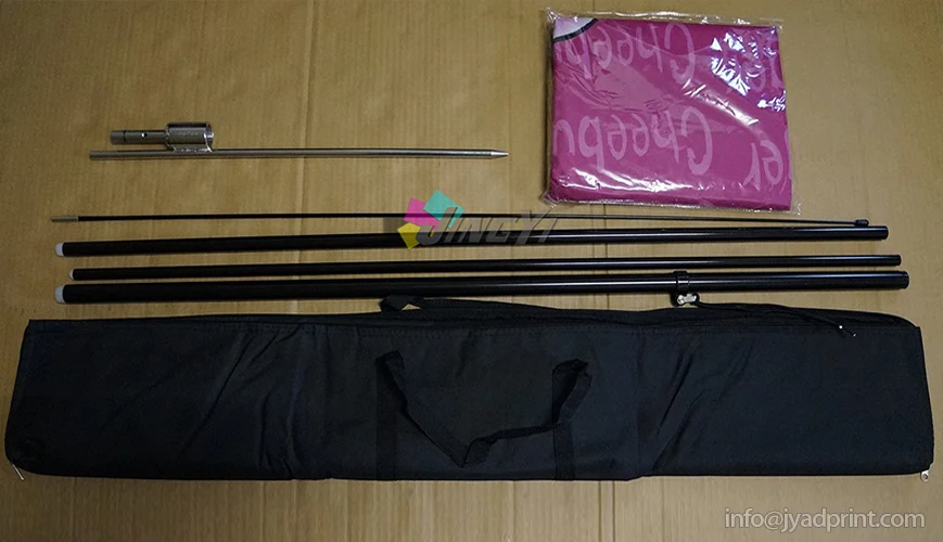 Флаг каплевидной формы демонстрация рекламы на открытом воздухе флаг