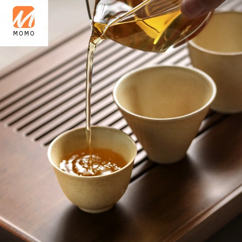 

Porcelain Tea Tasting Cup Stoneware Small Teacup Master Cup Single Cup Zen Kung Fu Tea Set