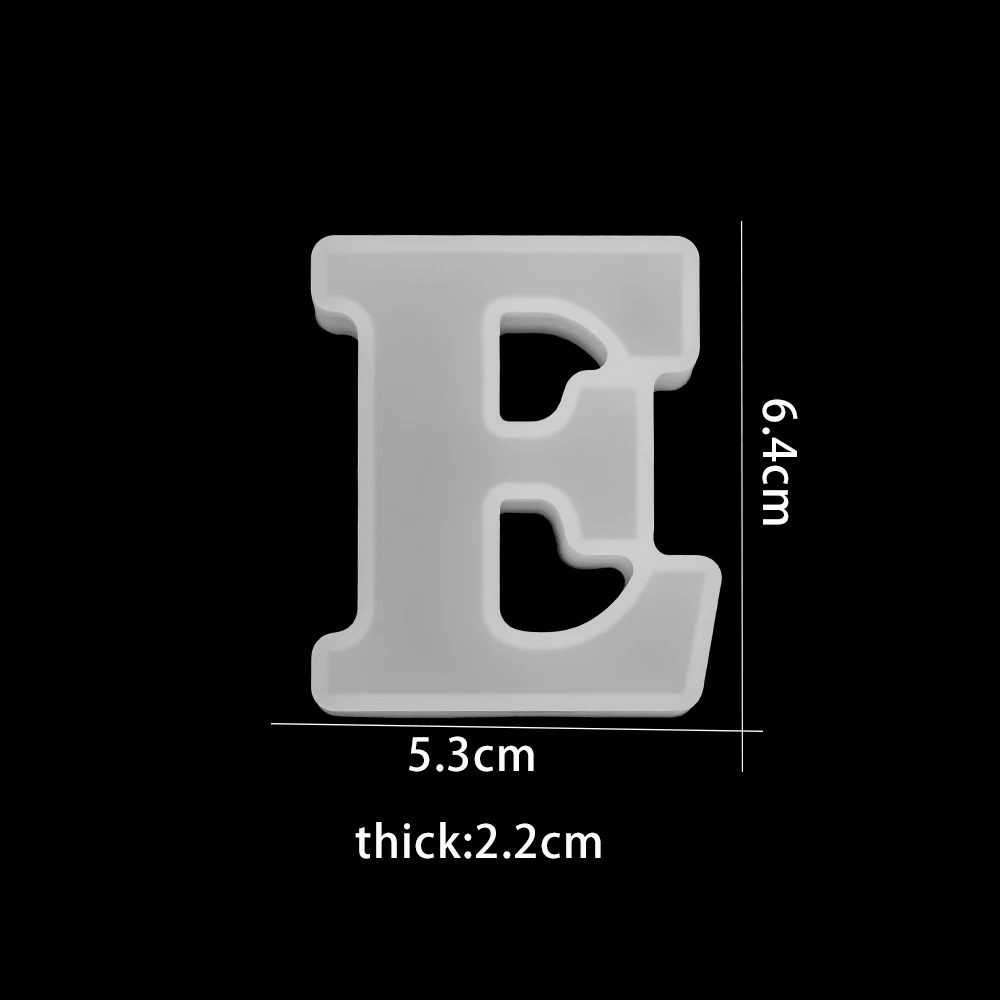 26 styles Letter Mold Alphabet Number Silicone Molds Crystal Glue Epoxy Resin Casting For DIY Jewelry Making Accessories |