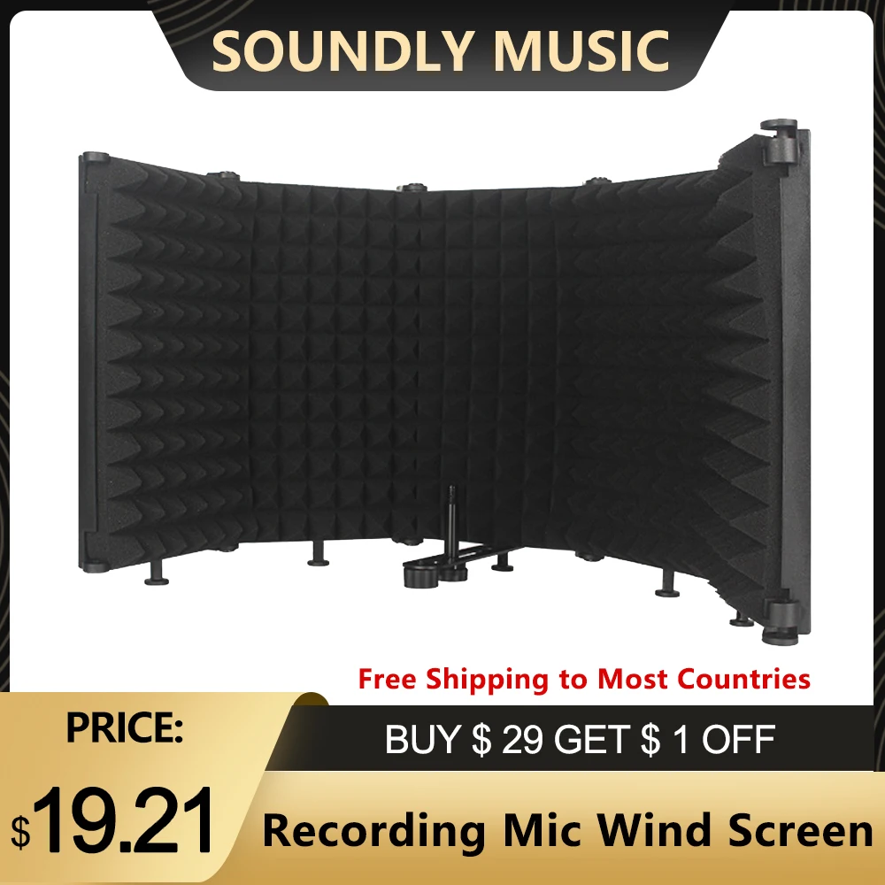 Звукопоглощающая панель для записи микрофона звукопоглощающая